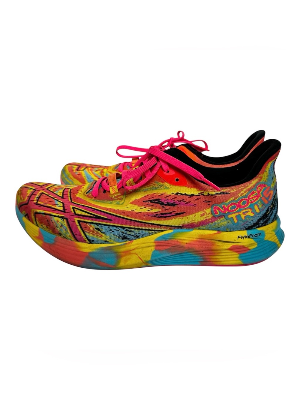 ASICS Noosa Tri 15 Women’s Aquarium Avant Garde Running Athletic Shoes-Size 10.5